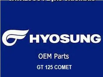 CATALOGO PEÇAS GT 125 COMET